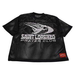 Saint Lorenzo Prayer Club Jersey in Black